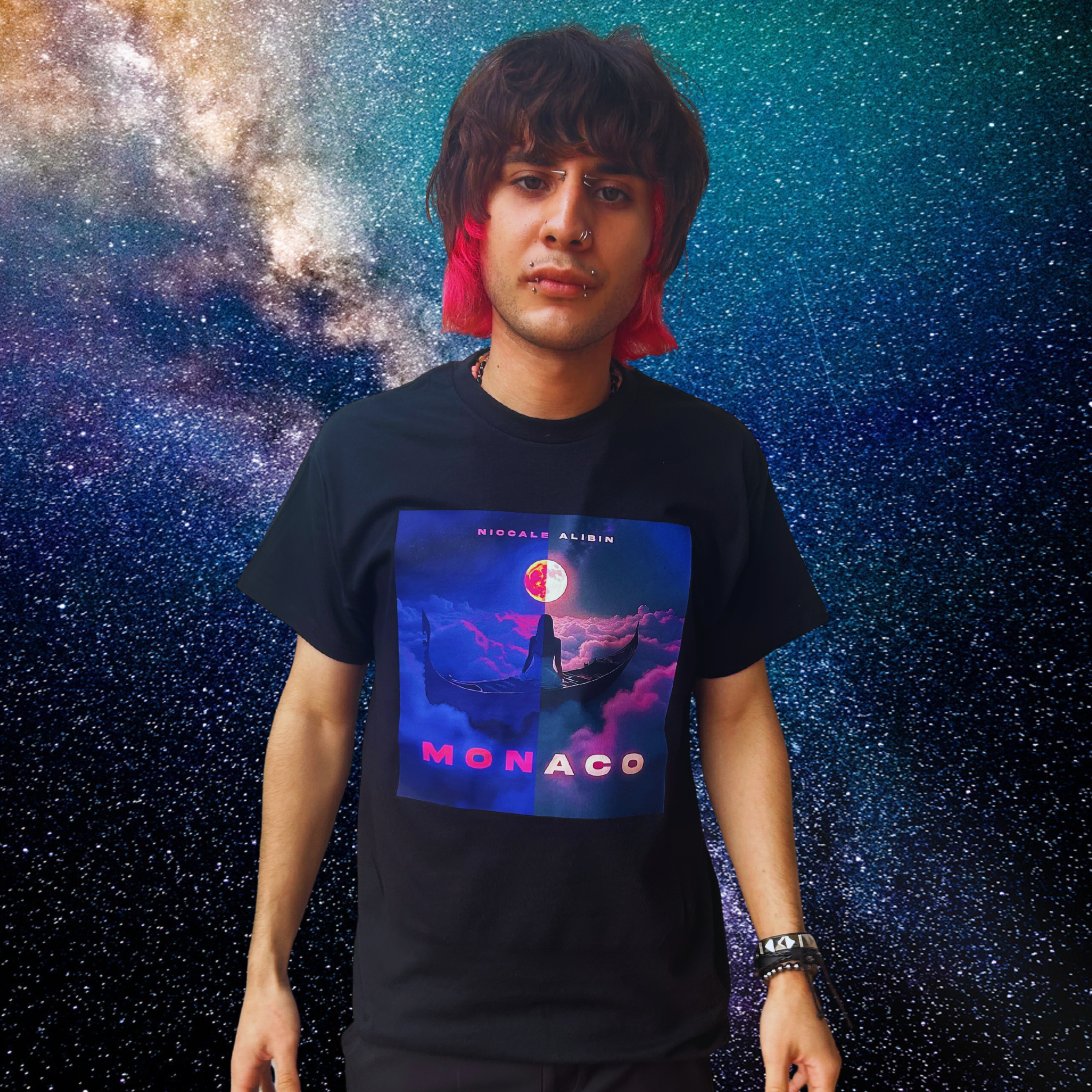 *SIGNED* MONACO, Hybrid Design Tee